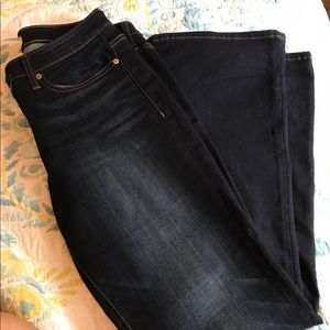 BNWOT LILA RYAN FLARE DARK DENIM